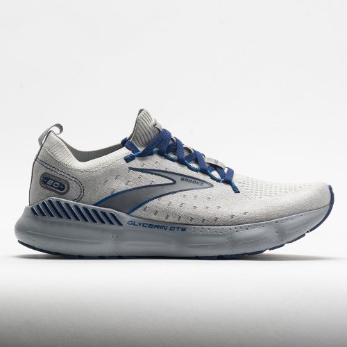 Brooks Glycerin StealthFit GTS 20 Men's Oyster/Alloy/Blue Depths